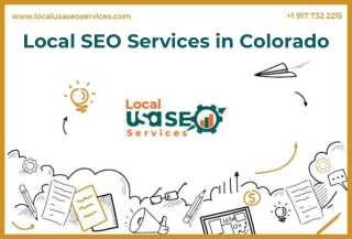 Local SEO Services in Colorado