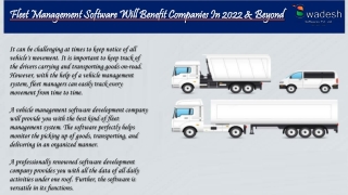 vehicle management software development company