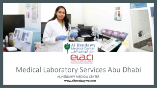 Medical Laboratory Services Abu Dhabi