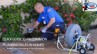 Quick Guide To Fix Common Plumbing Issues In Home