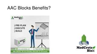 AAC Blocks Benefits?