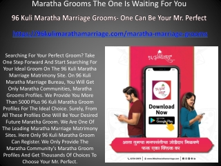 Maratha Grooms | Find 96 Kuli Maratha Marriage Grooms | 96 Kuli Maratha Matrimon