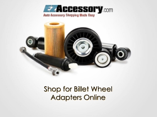 Shop for Billet Wheel Adapters Online