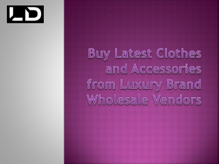 Buy Latest Clothes and Accessories