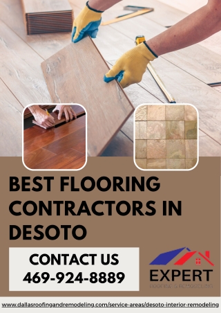 Best Flooring Contractors in Desoto | Expert Roofing & Remodeling