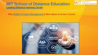 PGDM in project management