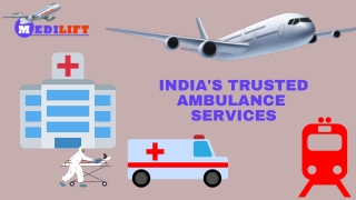 Make in Use of Emergency Air Ambulance Service in Bhopal and Varanasi