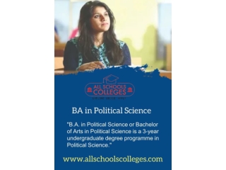BA in Political Science