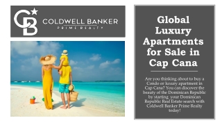 Global Luxury Apartments for Sale in Cap Cana