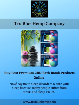 Buy Best Premium CBD Bath Bomb Products Online | Bath Bundle