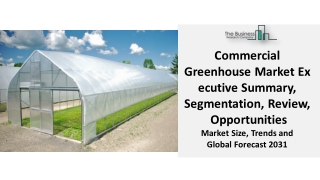 Commercial Greenhouse Market 2022 In-depth Assessment, Key Trend, Industry