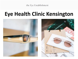 Eye Health Clinic Kensington