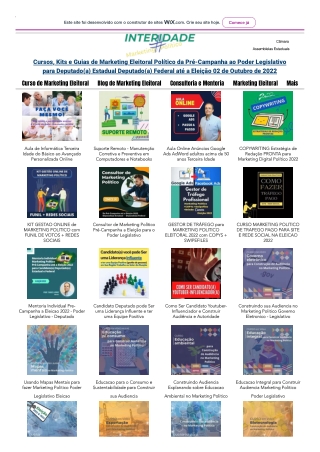 Soluções de Marketing Eleitoral Candidatos Deputado Estadual Federal - para todo Brasil