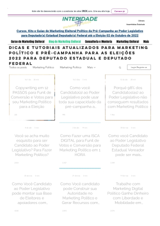 Dicas e Tutoriais de Marketing Eleitoral da Pré-Campanha à Eleição 2022 - Brasil