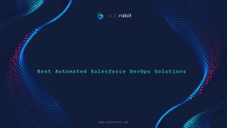 Best Automated Salesforce DevOps Solutions