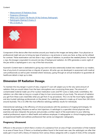 Clinical Imaging.