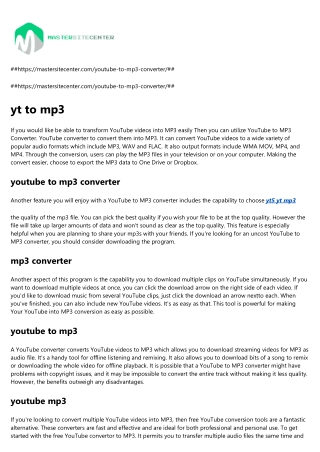 yt5 yt mp3