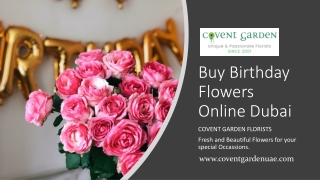 Buy Birthday Flowers Online Dubai