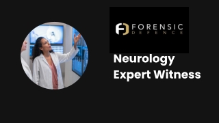 Neurology Expert Witness