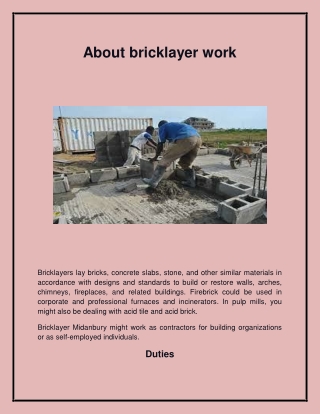 Top Bricklayer in Southampton