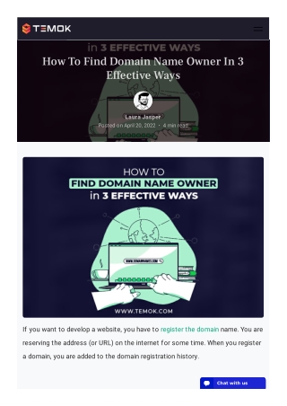 How To Find Domain Name Owner In 3 Effective Ways