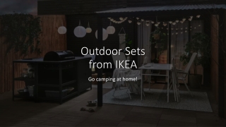 Buy Outdoor Furniture and Products Online at IKEA UAE