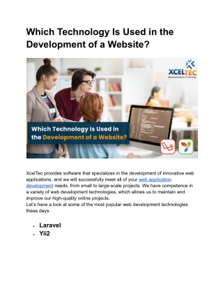 Which Technology Is Used in the Development of a Website_