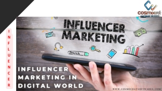 Influencer marketing in Digital World