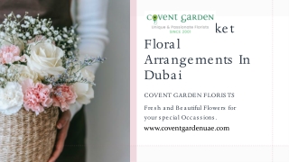Online Basket Floral Arrangements In Dubai