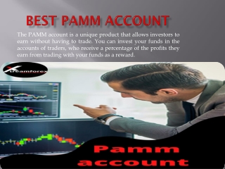 Best pamm account -ppt file