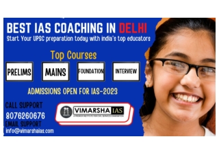 Best IAS Coaching In Delhi Vimarsha IAS