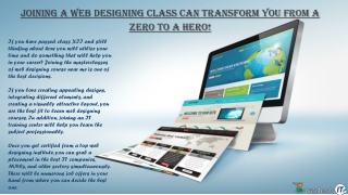 web designing course near me