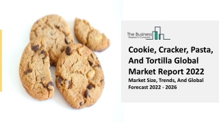 Cookie, Cracker, Pasta, And Tortilla Market Growth, Demand Factors And Analysis