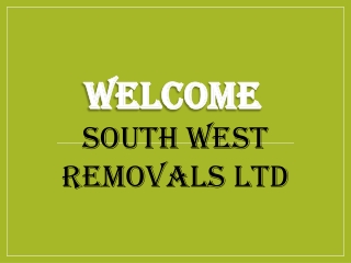 Best House Removals in Axminster