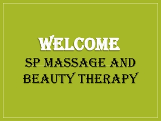 Best Massage Therapist in New Malden