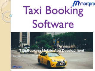 Taxi Booking Software