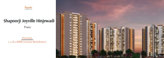 Shapoorji Joyville Hinjewadi Pune Brochure