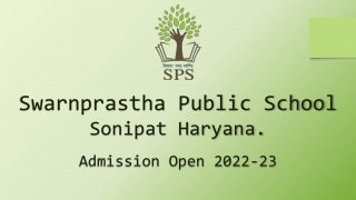 Swarnprastha Public School, Sonipat Haryana
