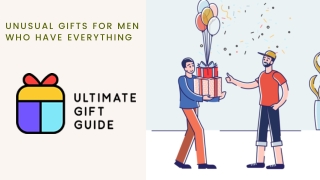 Gifts For Men