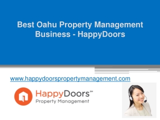 Best Oahu Property Management Business - HappyDoors