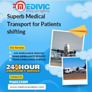 Use Quickest and Commendable Means of Affordable Emergency Air Ambulance Kolkata to Mumbai by Medivic