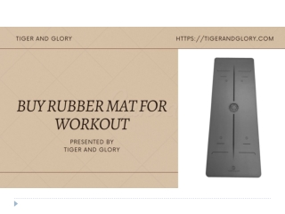 Buy Rubber Mat for Workout