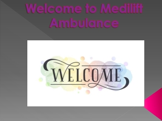 Emergency Care assistant Ambulance Service in Purnia by Medilift Ambulance Service