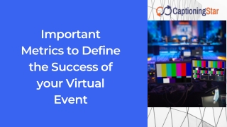 Success of virtual event