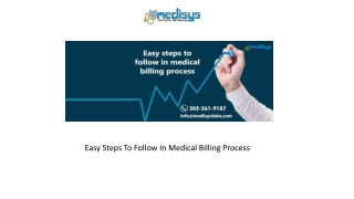 Easy Steps To Follow In Medical Billing Process
