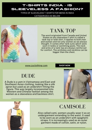 T-Shirts India – Is Sleeveless A Fashion?