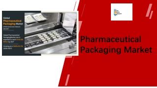 Pharmaceutical Packaging Market Size & Growth Analysis | 2027