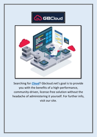 Cloud | Gbcloud.net
