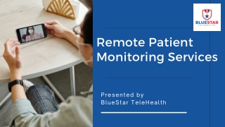 Remote Patient Monitoring Services - BlueStar TeleHealth