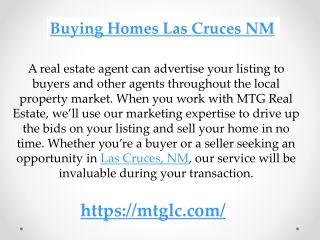 Buying Homes Las Cruces NM